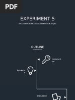 Experiment 5: Spectrophotometric Determination of Pka