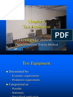 Test Equipment: TEKFEN QA/QC Department Liquid Penetrant Testing Method