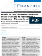 Caso 3 - MODELO DE TOC CON CONSIDERACIONES DE OPTIMIZACION Y SIMULACION PDF