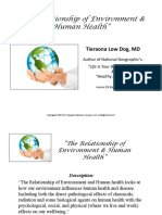 Environment Human Health Description PDF