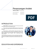 Tipologi Perancangan Arsitek Revano Satria .Rsigroup PDF