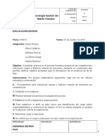 Perfil y Manual de Funciones