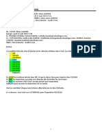 Sites d'Attache - Modifs LVNET