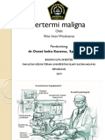 Hipertermia Maligna PPT Iman