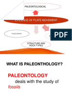 Evidence of Plate Movement: Paleontological