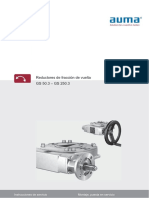 Auma Reductor Es de Dampers