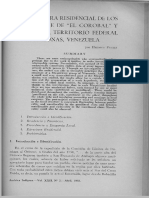 La Estructura Residencial de Los Maquiritare de El Corobal y Las Ceibas, Territorio Federal de Amazonas, Venezuela / Fuchs, Helmut