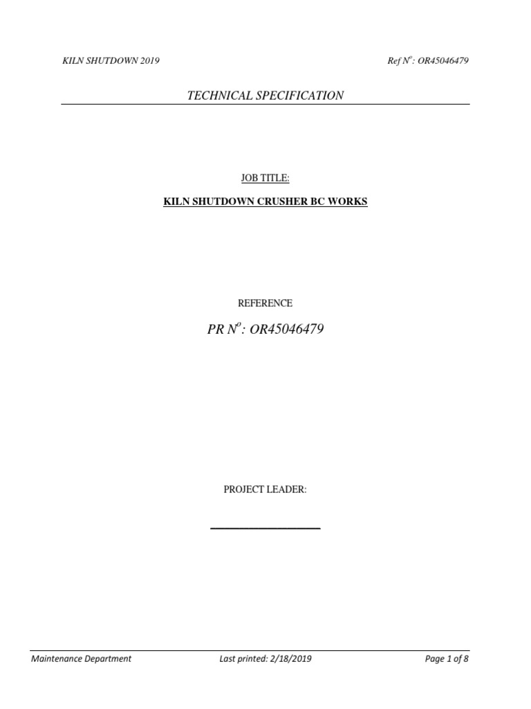 Or45046479 Technical Specification | PDF | Belt (Mechanical) | Welding