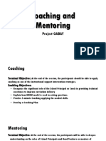 Coaching and Mentoring