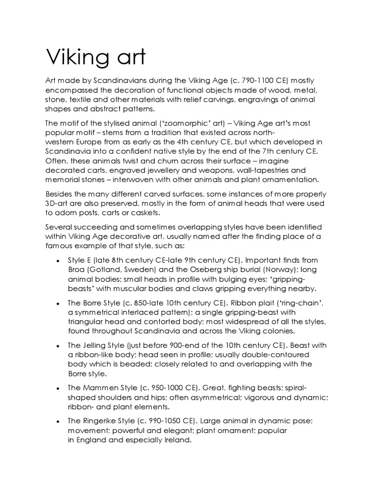 Viking Art PDF