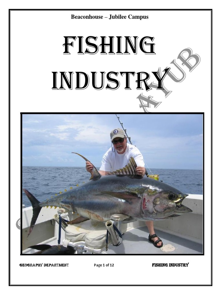 Fishing Industry Beaconhouse Jubilee Campus PDF Aquaculture
