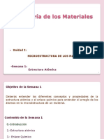 Semana 1 - Recurso1 - Estructuraatomica - IngMateriales