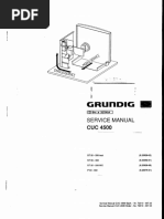 Service Manual - Grundig TV - Chassis Cuc4500