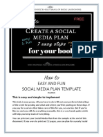 Easy and Fun Social Media Plan Template: How To