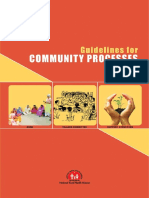 Guidelines For Community Processes 2014