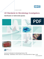 Identification of Salmonella Species PDF