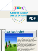 Konsep Dasar Arsip Dinamis