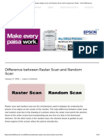 Raster Scan and Random Scan PDF