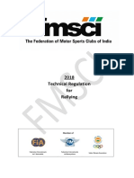 2018 Specific Technical Regulation For Rallying