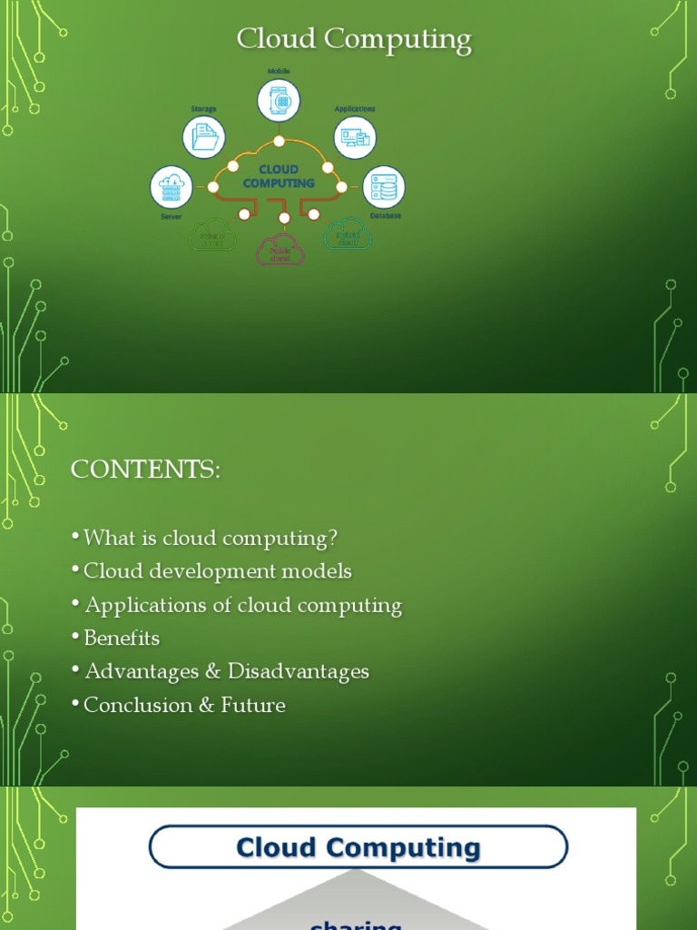 Cloud | PDF