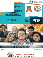 Adultez Emergente y Temprano - DeSARROLLO FÍSICO 2019-1