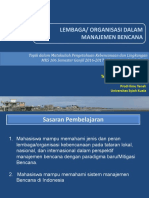 07 - Lembaga Dan Organisasi Dalam Manajemen Bencana-1 PDF