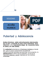 Adolescencia y Pubertad