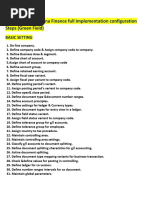 S4 Hana Finance Full Implem Configuration Document