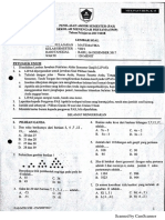UAS (PAS) Matematika Kelas 8 PDF