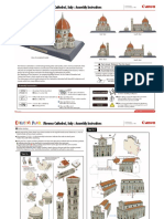 No. of Parts: 69 Assembly Instructions: Five A4 Sheets Parts Sheet (Pattern) : Ten A4 Sheets