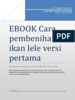 Ebook Cara Pembenihan Ikan Lele Lengkap PDF