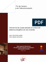Proyecto Fin de Carrera Ingeniería de Telecomunicación: Autor: Álvaro Pérez Aguilar Tutor: Eduardo Galván Diez