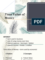 E Time Value of Money Autosaved