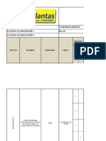 Modelo Matriz de Peligros, MAXILLANTAS