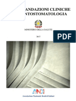 Raccomandazioni in Odontostomatologia
