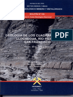 Geología - Cuadrangulo de Llochegua (25o), Río Picha (25p) y San Francisco (26o),1998(1)