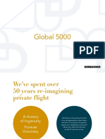 Bombardier Global 5000 Brochures