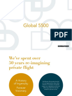 Bombardier Global 5500 Brochures