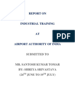 Aai Training Report