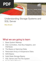 Sqlrally Orlando Understanding Storage Systems and SQL Server