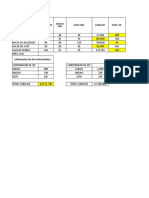 Evidencia 3 Taller Cubicaje Tabla Excel