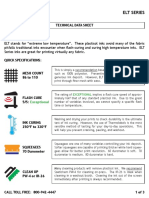 Elt Series: Technical Data Sheet Short Description