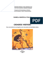 História da cartografia de Porto Alegre e produção da identidade urbana