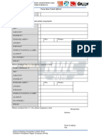 Form Isian Untuk Official: Pendaftaran National Welding Competition 2019 Politeknik Perkapalan Negeri Surabaya