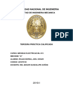 Informe de Medidas