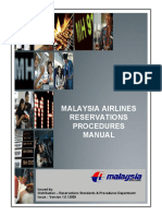 MAS RESERVATIONS PROCEDURE MANUAL Version 1.0 PDF