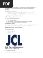 JCL Interview Questions