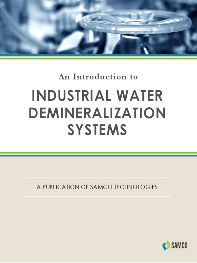 Industrial Water Demineralization Systems: An Introduction To | PDF ...