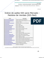 Ações SID para Mercado