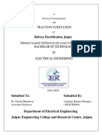 Railway Electrification, Jaipur: Bachelor of Technology IN Electrical Engineering